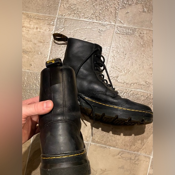 Dr. Martens (Doc Martens) Combs Leather Boots - Black - Sz US Ms 10 Gently Used - Picture 7 of 12